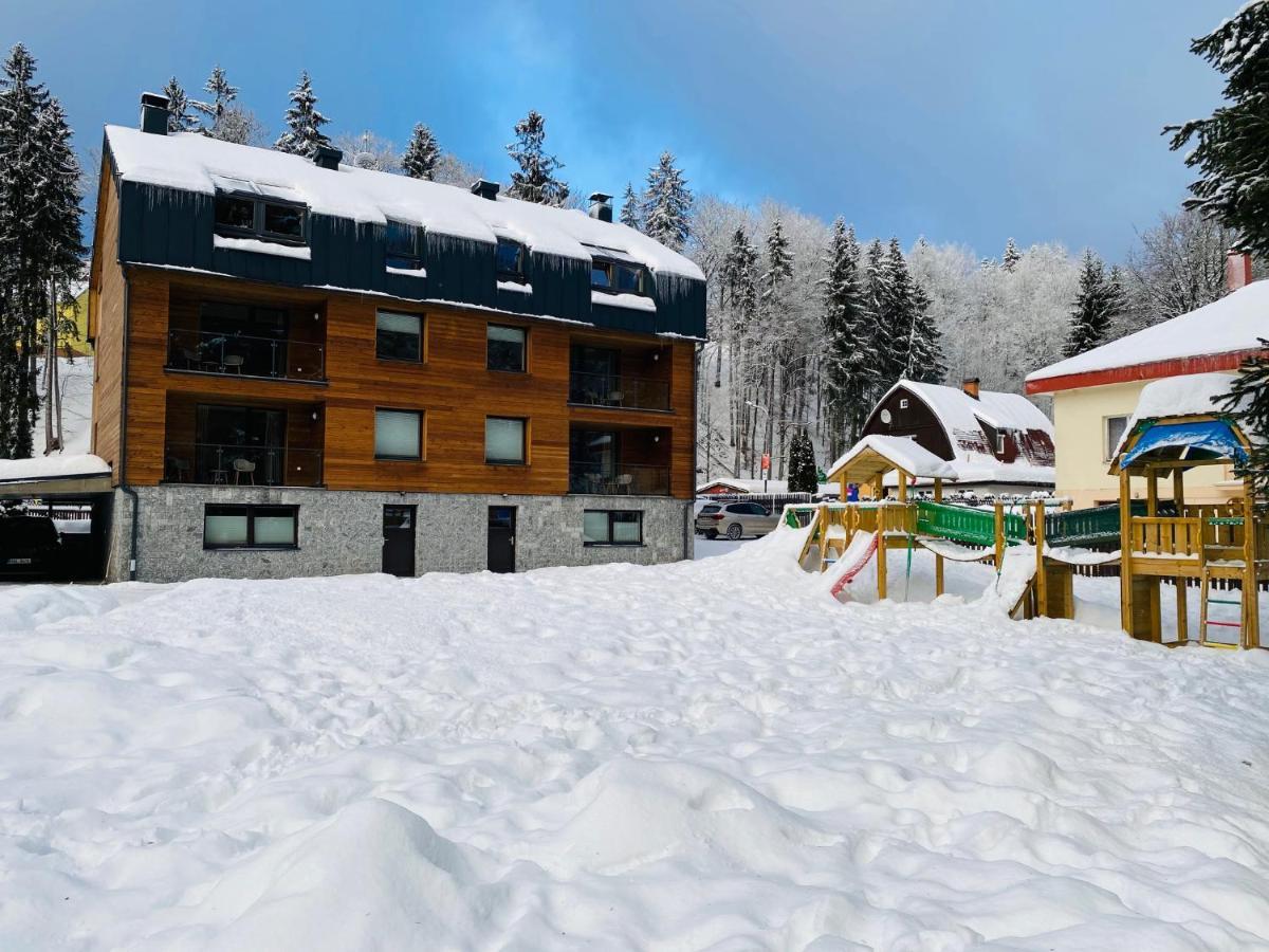 Apartmany Hromovka ชปินด์เลอรูฟ มลิน ภายนอก รูปภาพ